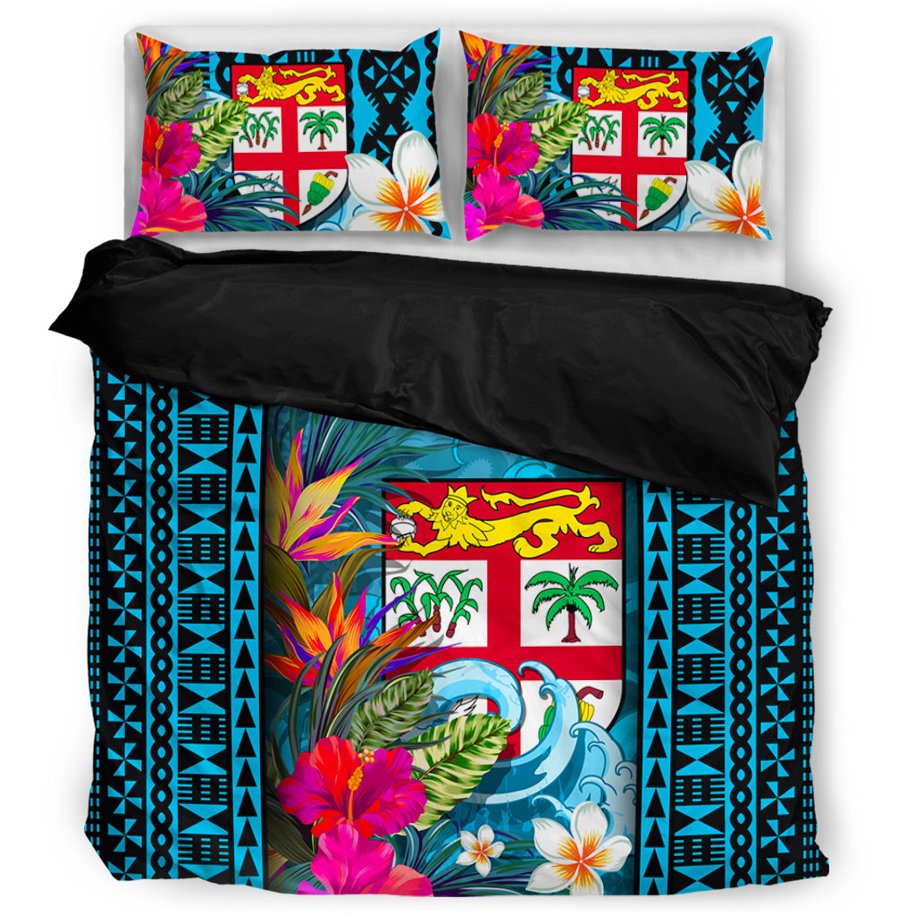 Fiji Bedding Set Bula Islands Wave Tropical