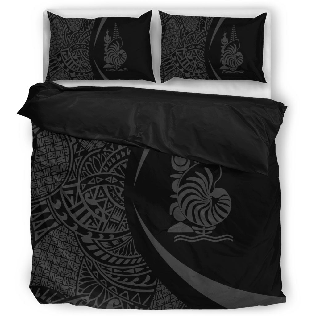 New Caledonia Bedding Set Lauhala Gray Circle Style