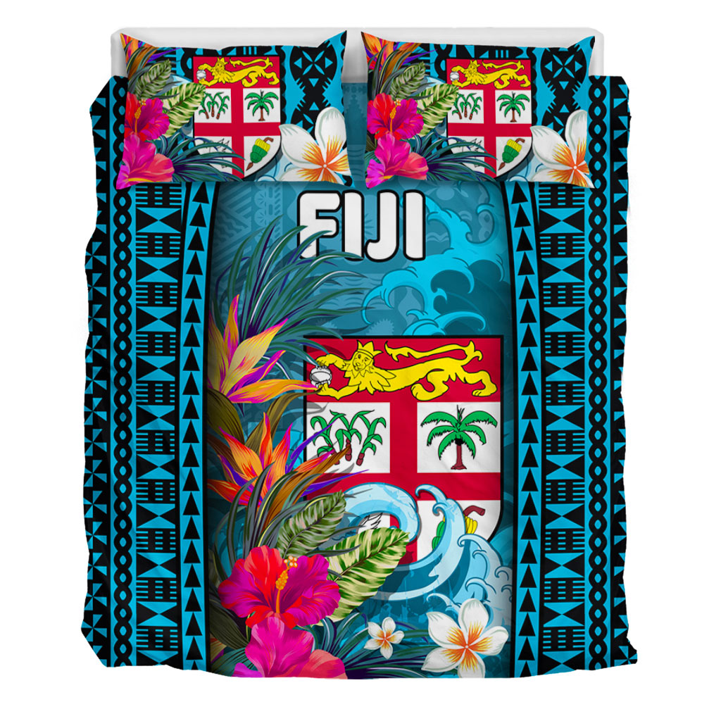 Fiji Bedding Set Bula Islands Wave Tropical