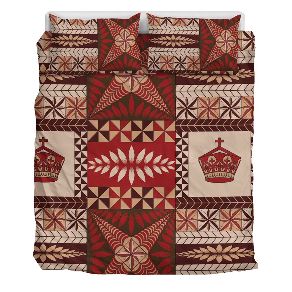 Tonga Bedding Set Ngatu Pattern