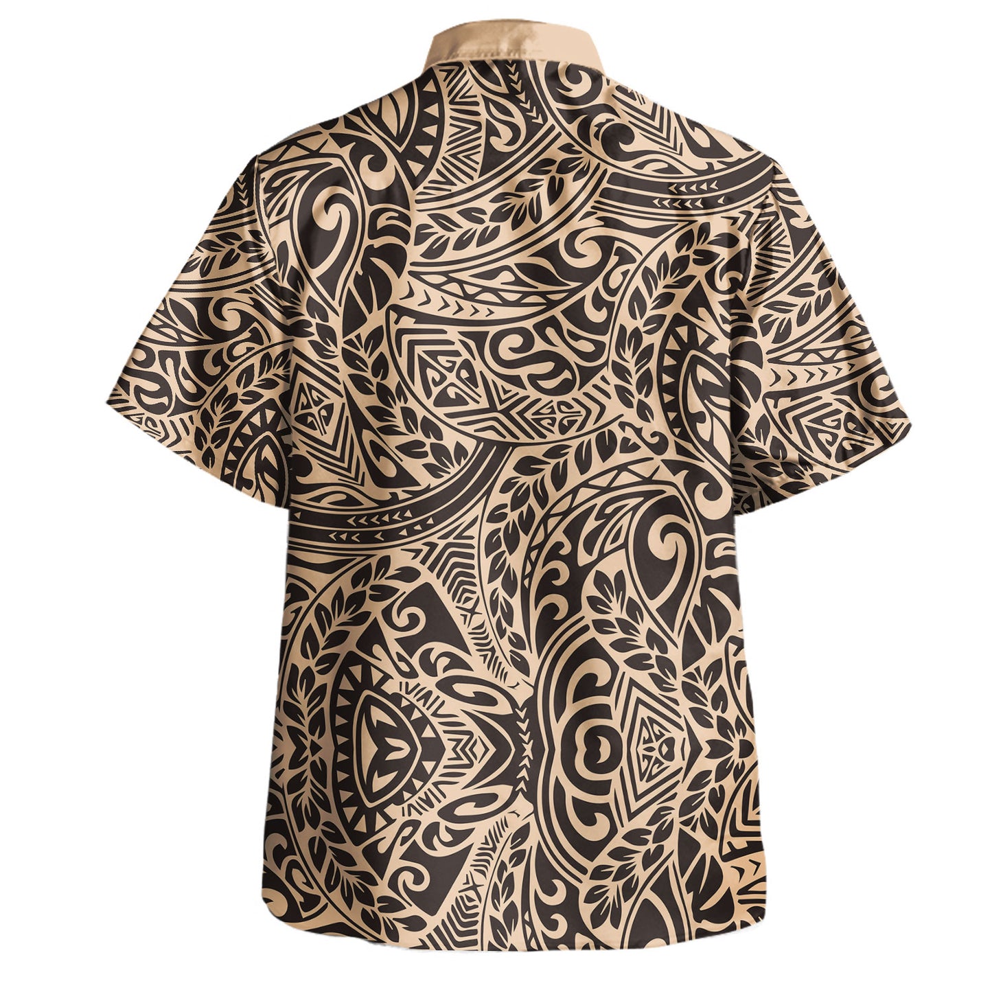 Polynesia Combo Dress And Shirt Tribal Poly Print
