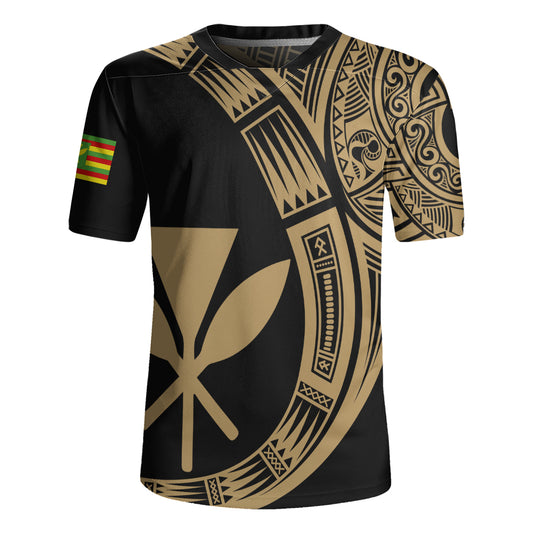 Hawaii Rugby Jersey Polynesia Tribal Spirits Of Kanaka Seal
