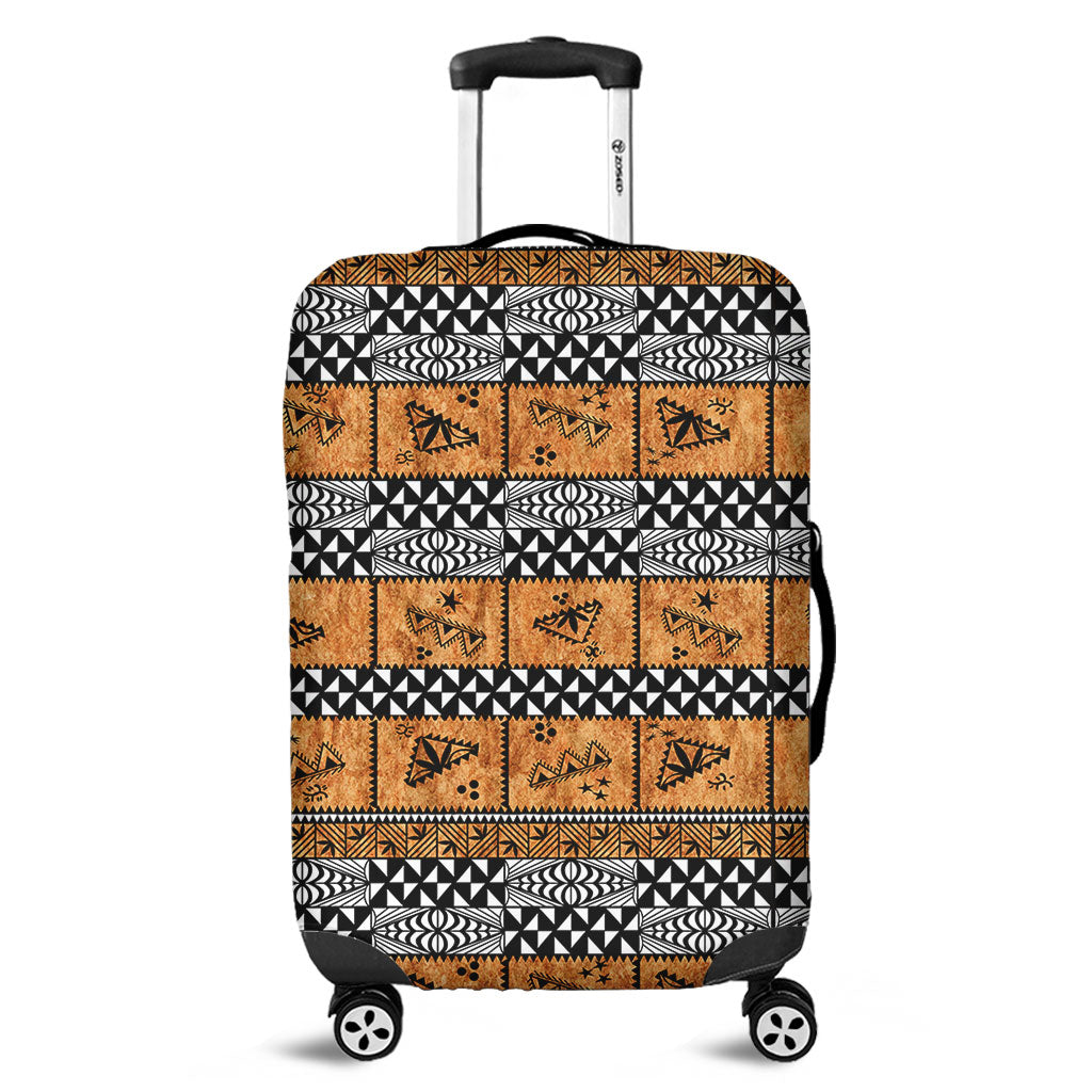 Tonga Luggage Cover Tapa Pattern