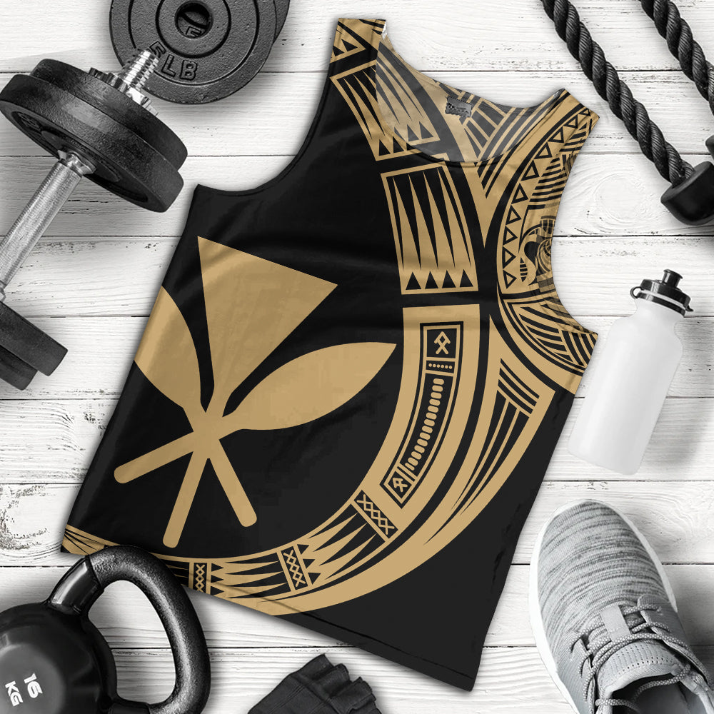 Hawaii Tank Top Polynesia Tribal Spirits Of Kanaka Seal