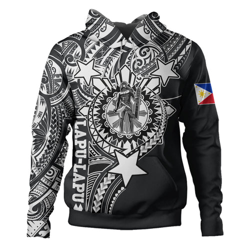 Philippines Custom Hoodie - Lapu-Lapu The King Of Cebu Tribal Black Style