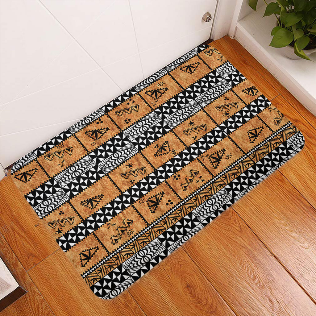 Tonga Doormat Tapa Pattern