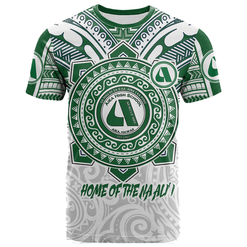 Hawaii T-Shirt Custom Aiea High School Home Of The Na Ali'i Tribal Style