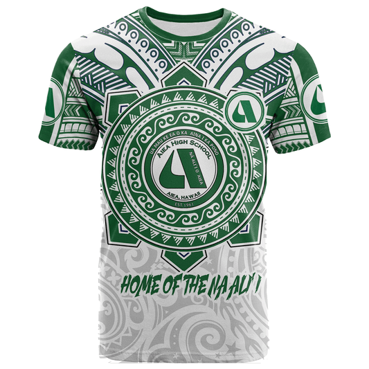 Hawaii T-Shirt Custom Aiea High School Home Of The Na Ali'i Tribal Style