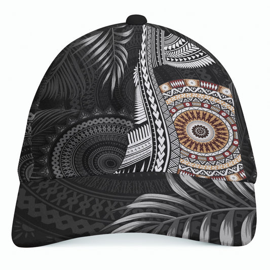 Polynesian Cap Bula Masi Fish Tail Pattern