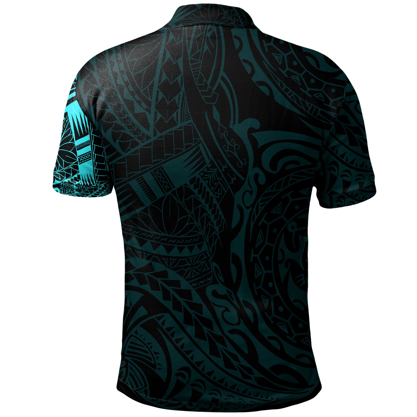 Polynesian Tattoo Style Polo Shirt Version 2.0
