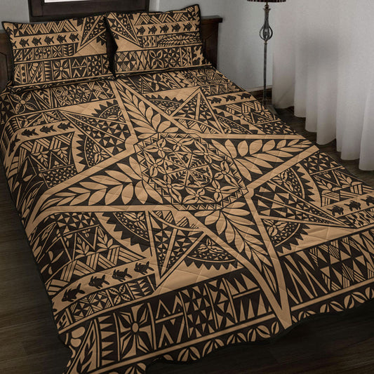 Tonga Quilt Bed Set Tonga Polynesian Tapa