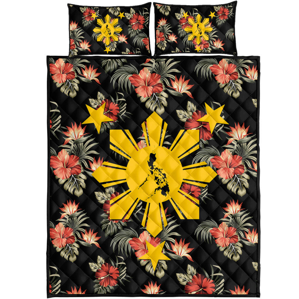 Philippines Filipinos Quilt Bed Set Tropical Summer Beach