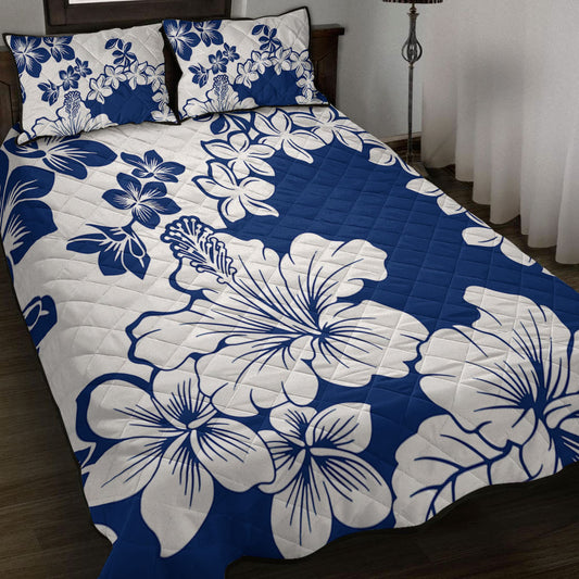 Hawaii Quilt Bed Set Polynesia Fabric Floral