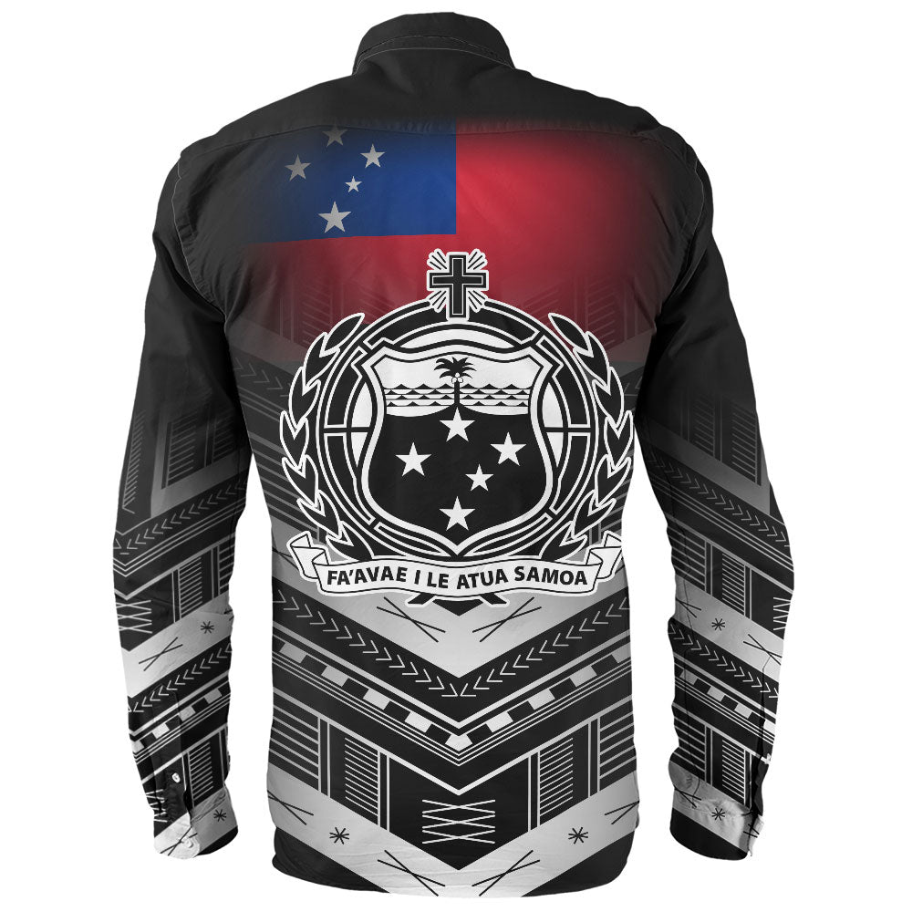 Samoa Long Sleeve Shirt Polynesian Pride Inspired Design