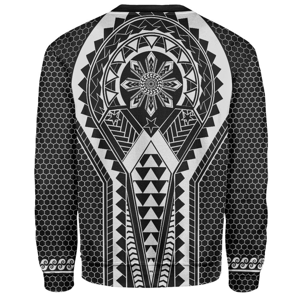 Philippines Filipinos Sweatshirt Batok Filipino Tattoo Style