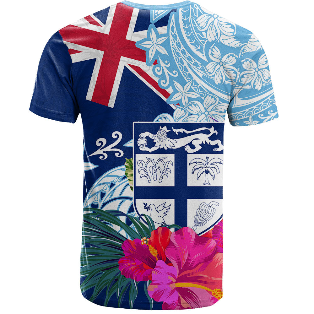 Fiji T-Shirt Flag Tribal Tropical Style