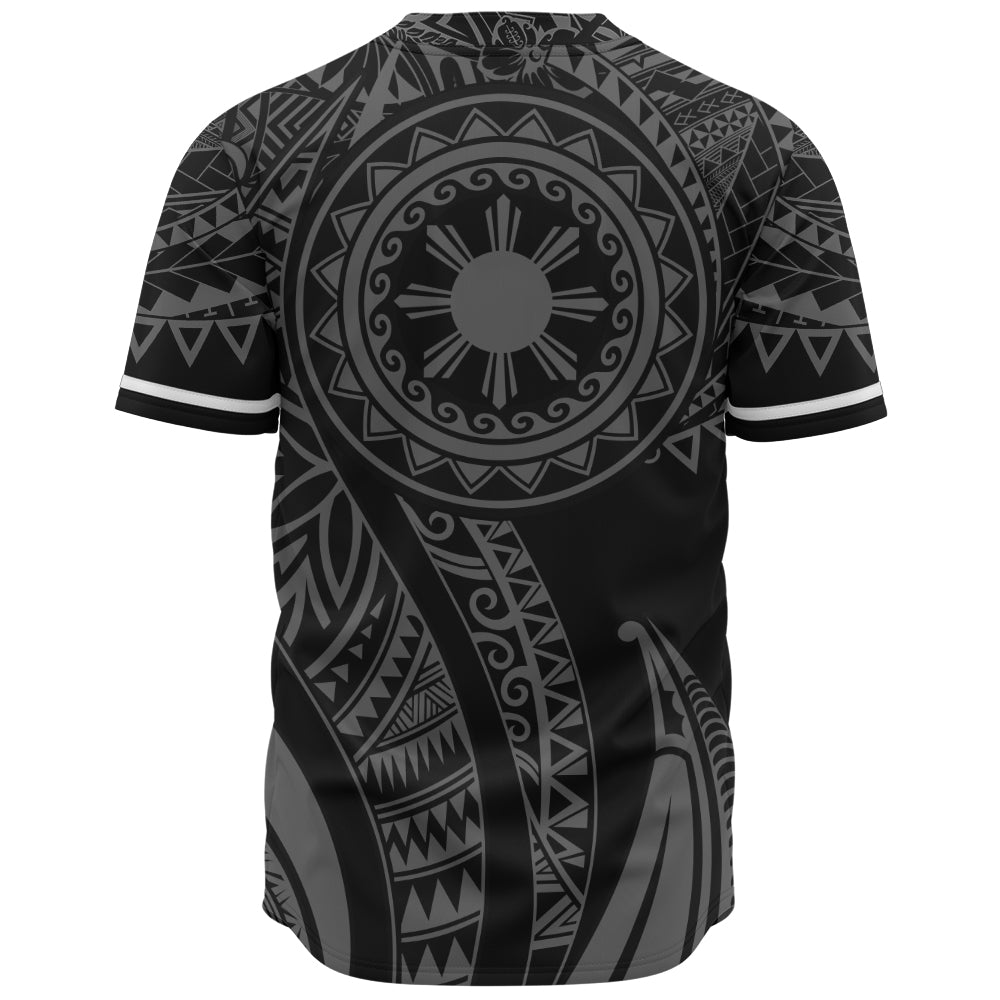 Philippines Filipinos Baseball Shirt Tribal Tattoo Island