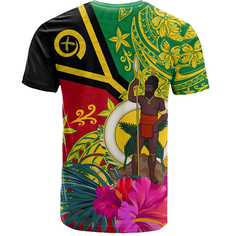 Vanuatu T-Shirt Flag Tribal Tropical Style