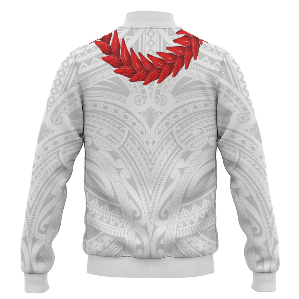 Samoa Baseball Jacket Ula Fala Style