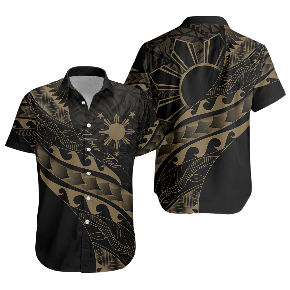 Philippines Filipinos Short Sleeve Shirt Custom Island Tribal Tattoos