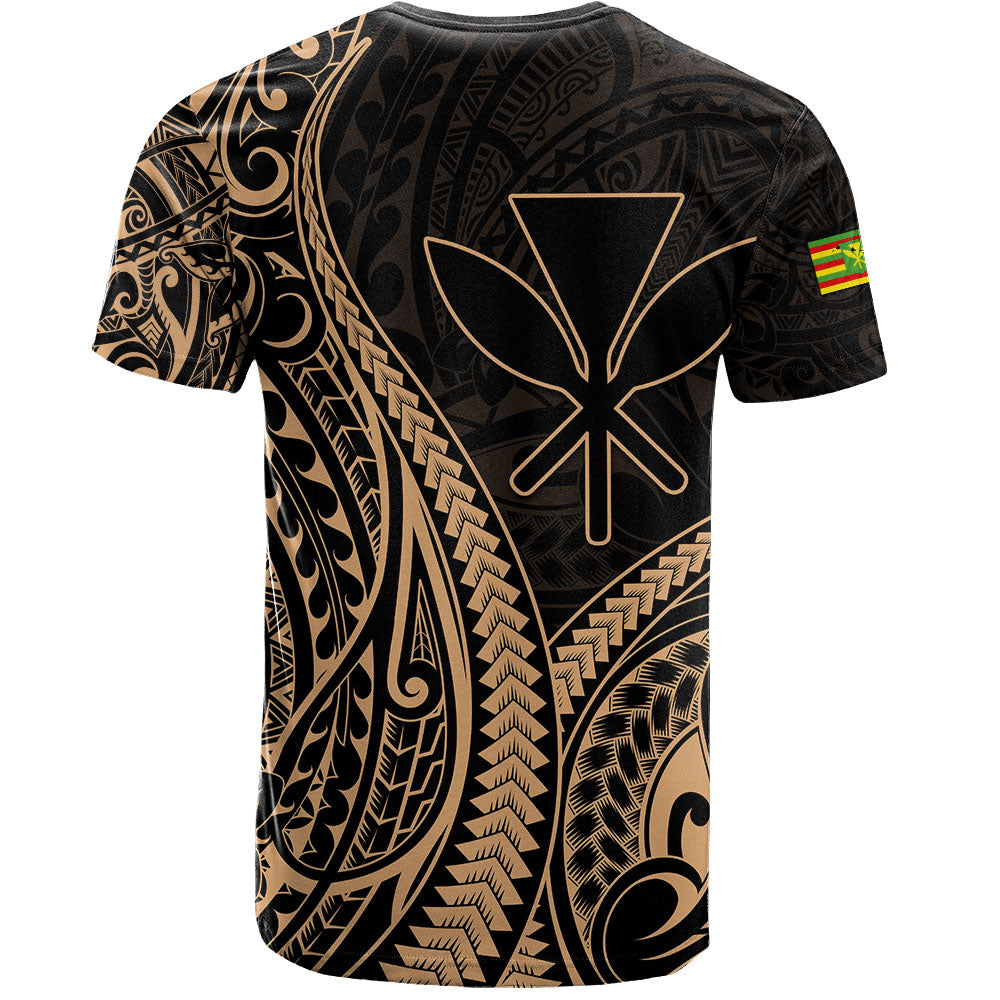 Hawaii T-Shirt Polynesian Tribal Tattoo Island Spirit Style