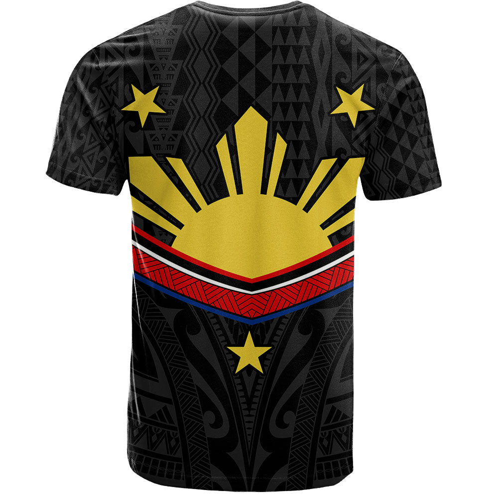 Philippines Filipinos T-Shirt Polynesian Inspired Tribal Tattoo