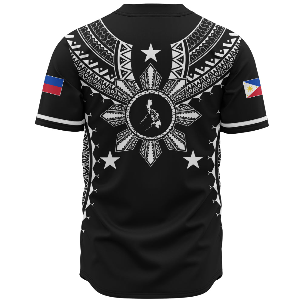 Philippines Filipinos Baseball Shirt Tattoo Batok Tribal Motifs Designs
