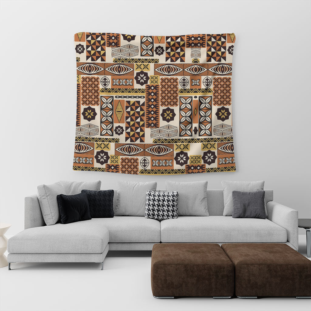 Tonga Tapestry Ngatu Tapa Pattern