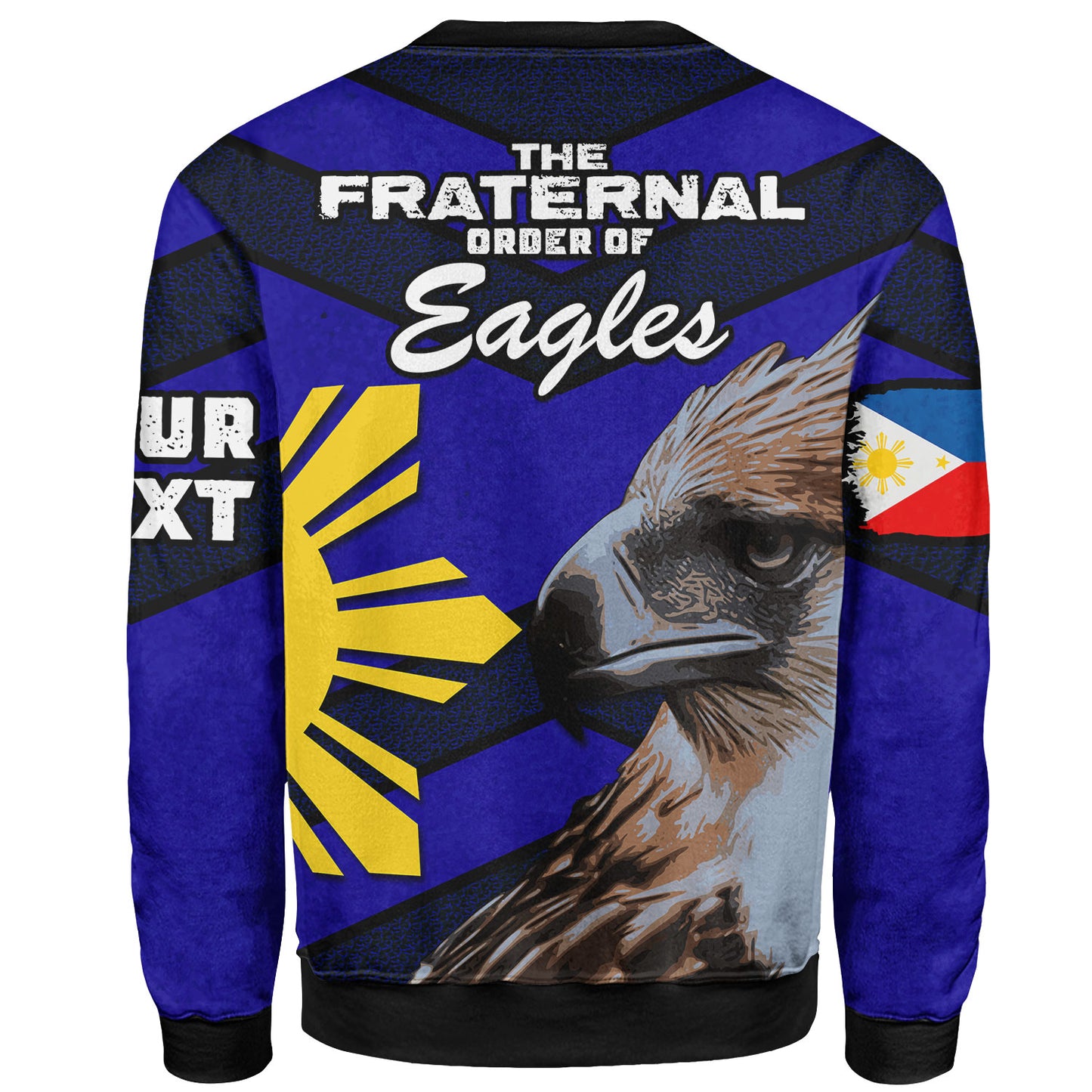 Philippines Sweatshirt - Custom The Philippines Fraternal Order of Eagles