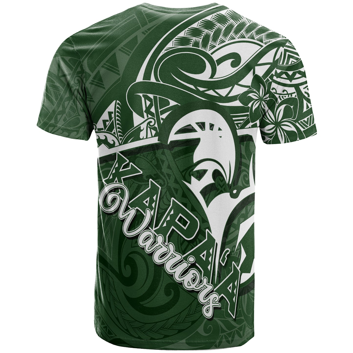 Hawaii Custom Personalised T-shirt - Kapaa High School Polynesian Tribal Pattern