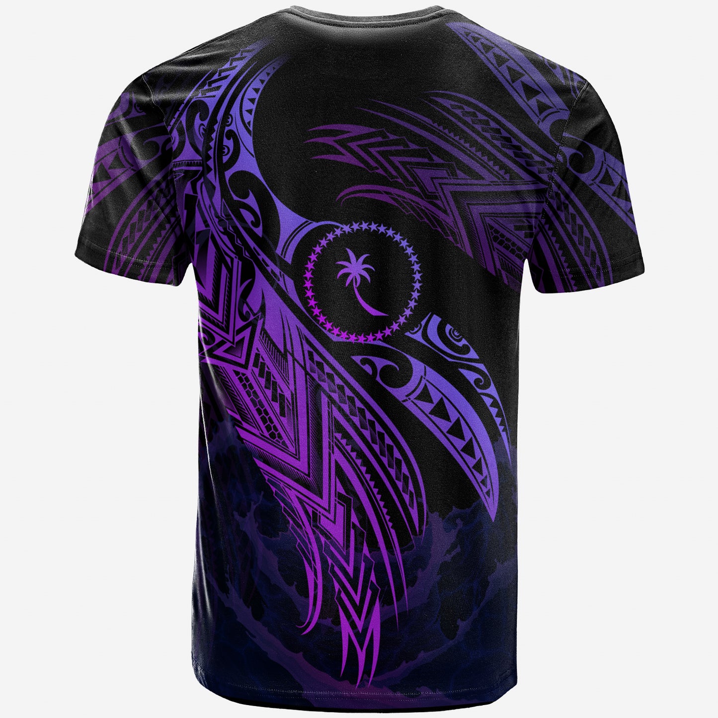 Chuuk Polynesian Custom Personalised T-Shirt - Legend Purple  Version