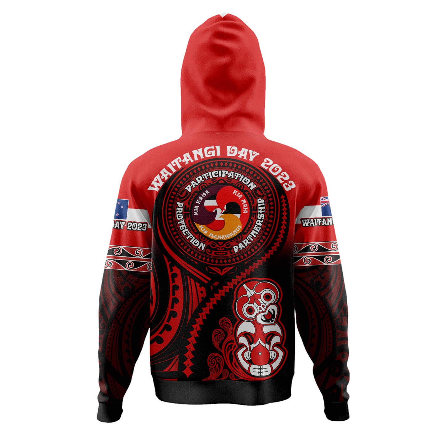 New Zealand Waitangi Day Hoodie - Three Treaty of Waitangi Principles Hoodie