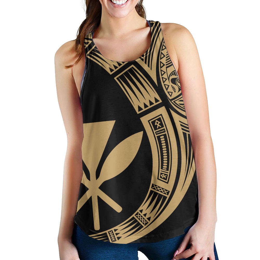 Hawaii Women Tank Polynesia Tribal Spirits Of Kanaka Seal