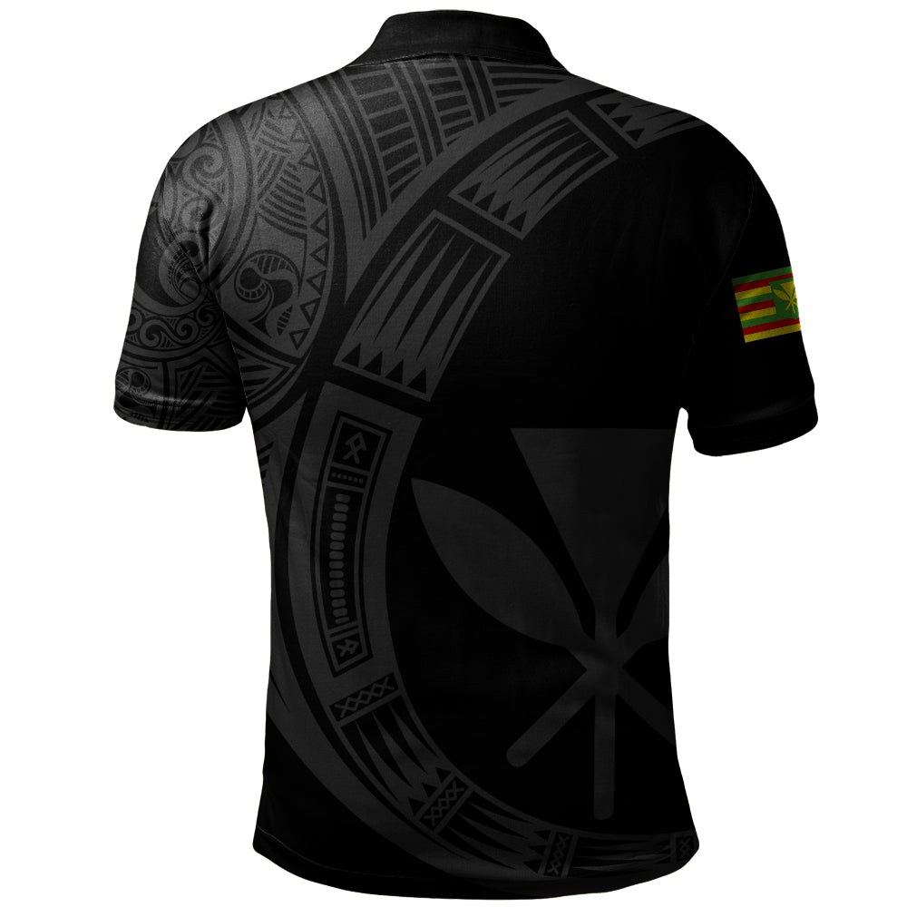 Hawaii Polo Shirt Polynesia Tribal Spirits Of Kanaka Seal