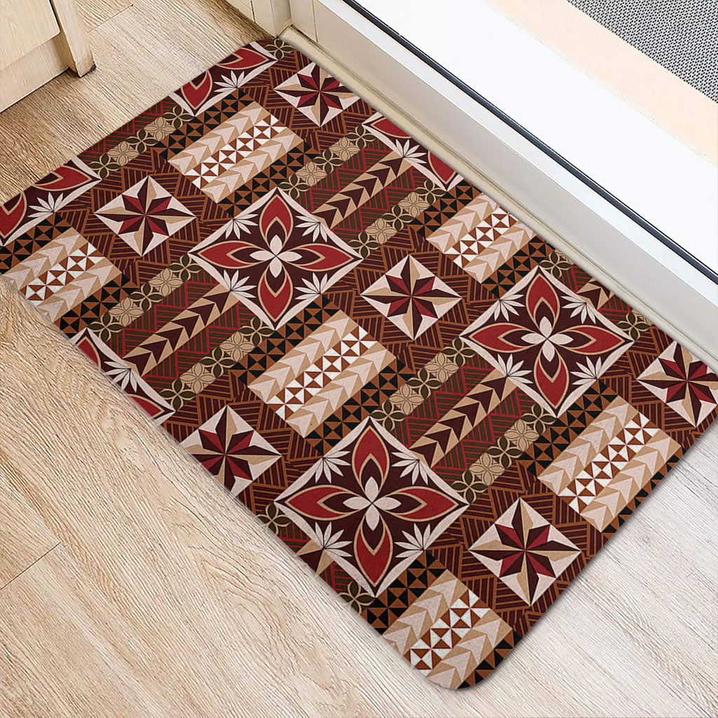 Samoa Doormat Siapo Pattern Print
