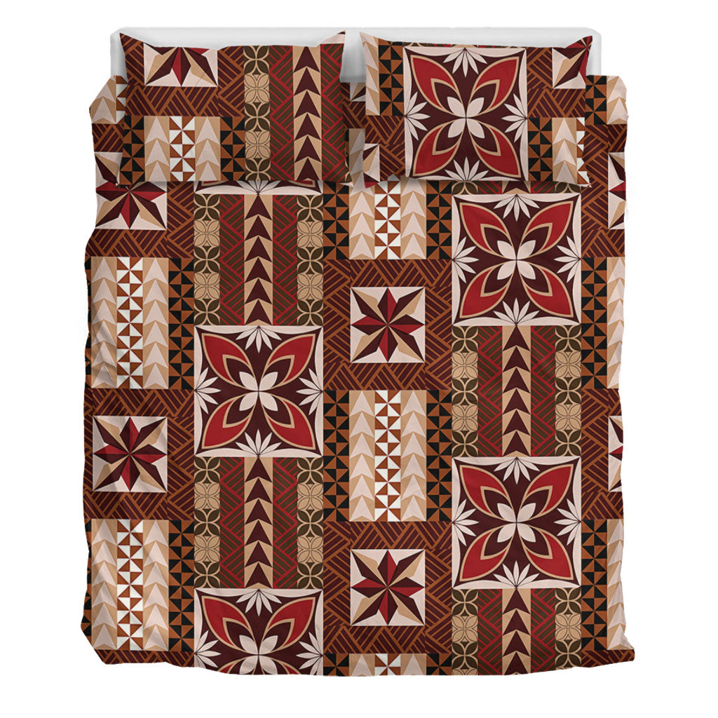 Samoa Bedding Set Siapo Pattern Print