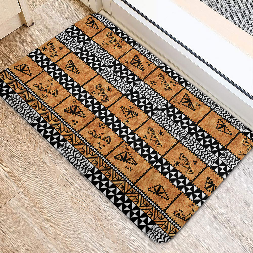 Tonga Doormat Tapa Pattern