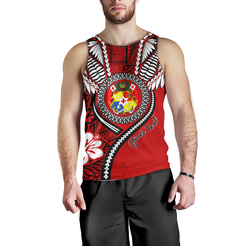 Tonga Tank Top Custom Tribal Ngatu Pattern Circle Style