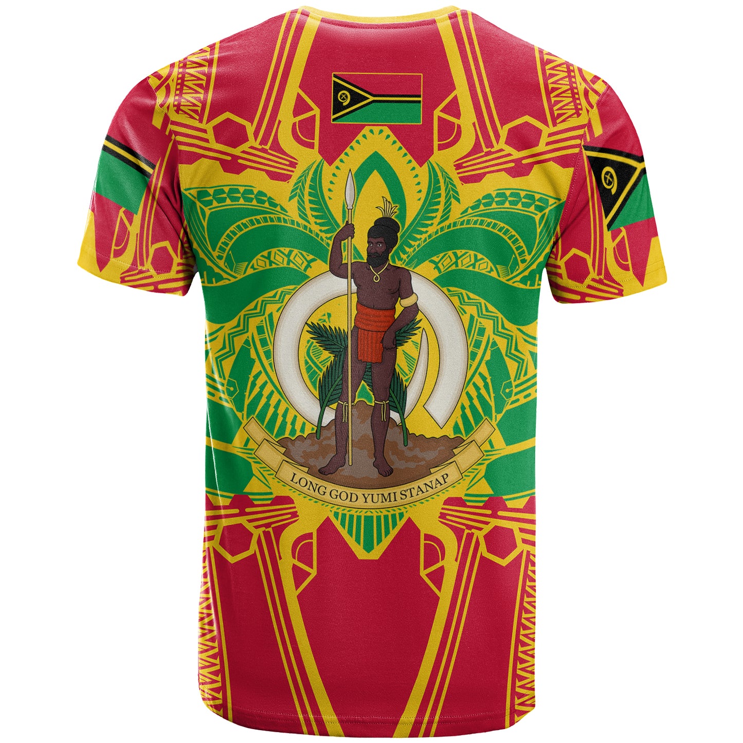 Vanuatu T-Shirt - Custom Vanuatu Pride With Polynesian Culture T-Shirt