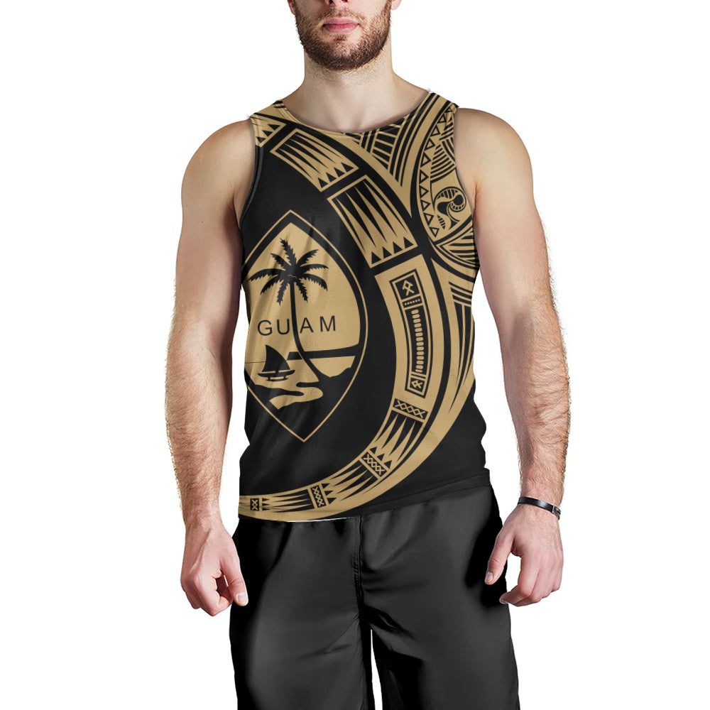 Guam Tank Top Polynesia Tribal Spirits Of Guam Seal