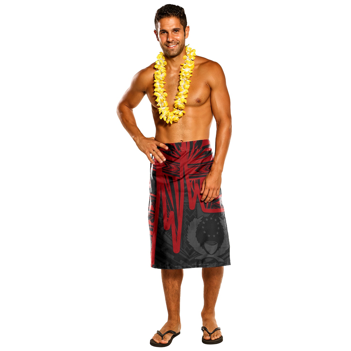Samoa Polynesian Lavalava - Samoa Polynesian Lavalava (Red) 10