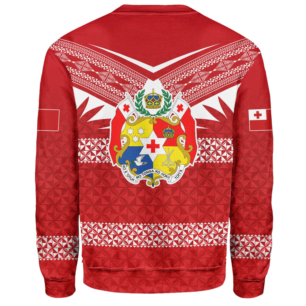 Tonga Sweatshirt Ngatu Tattoo Island Unique Style