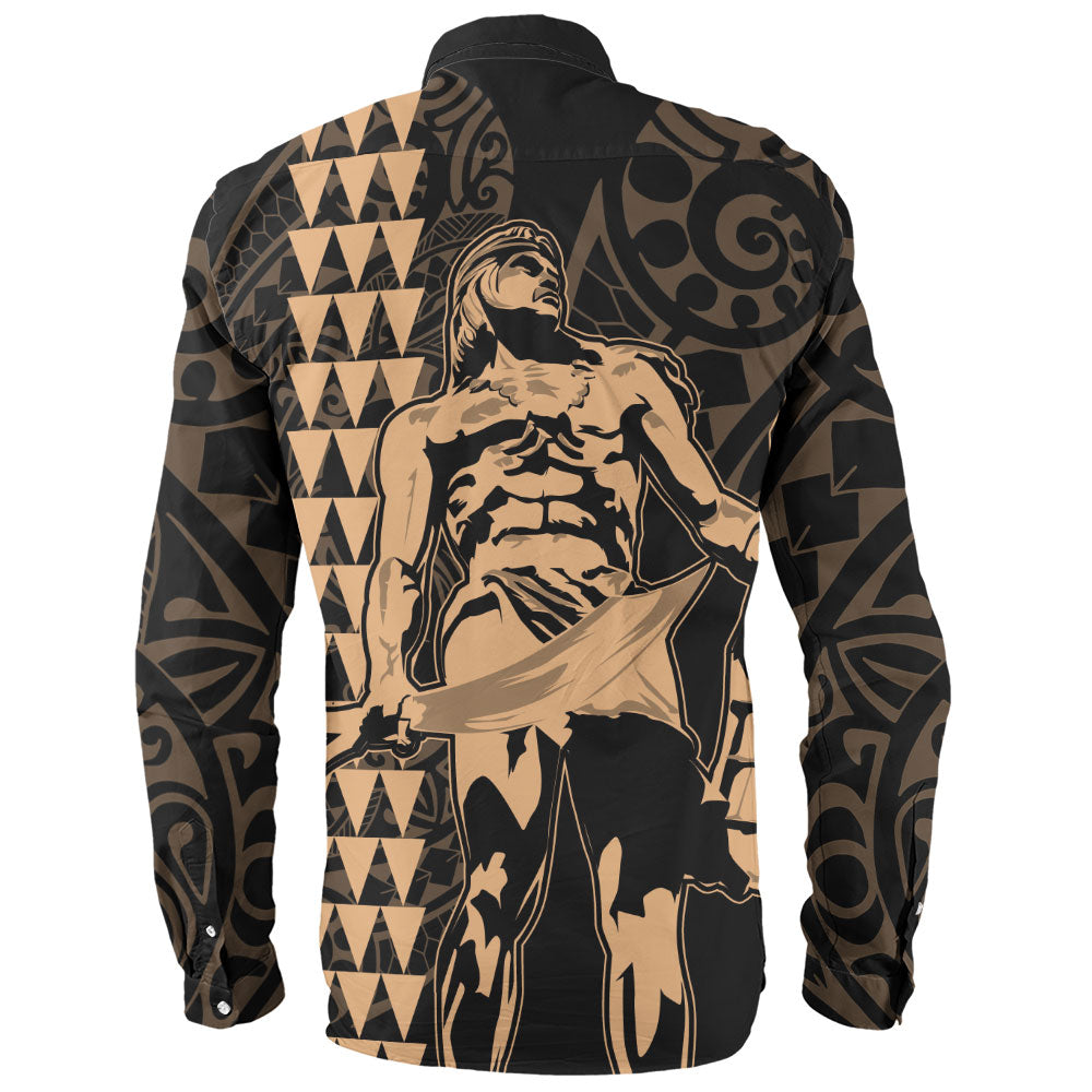 Philippines Filipinos Long Sleeve Shirt Lapu Lapu Kakau Style