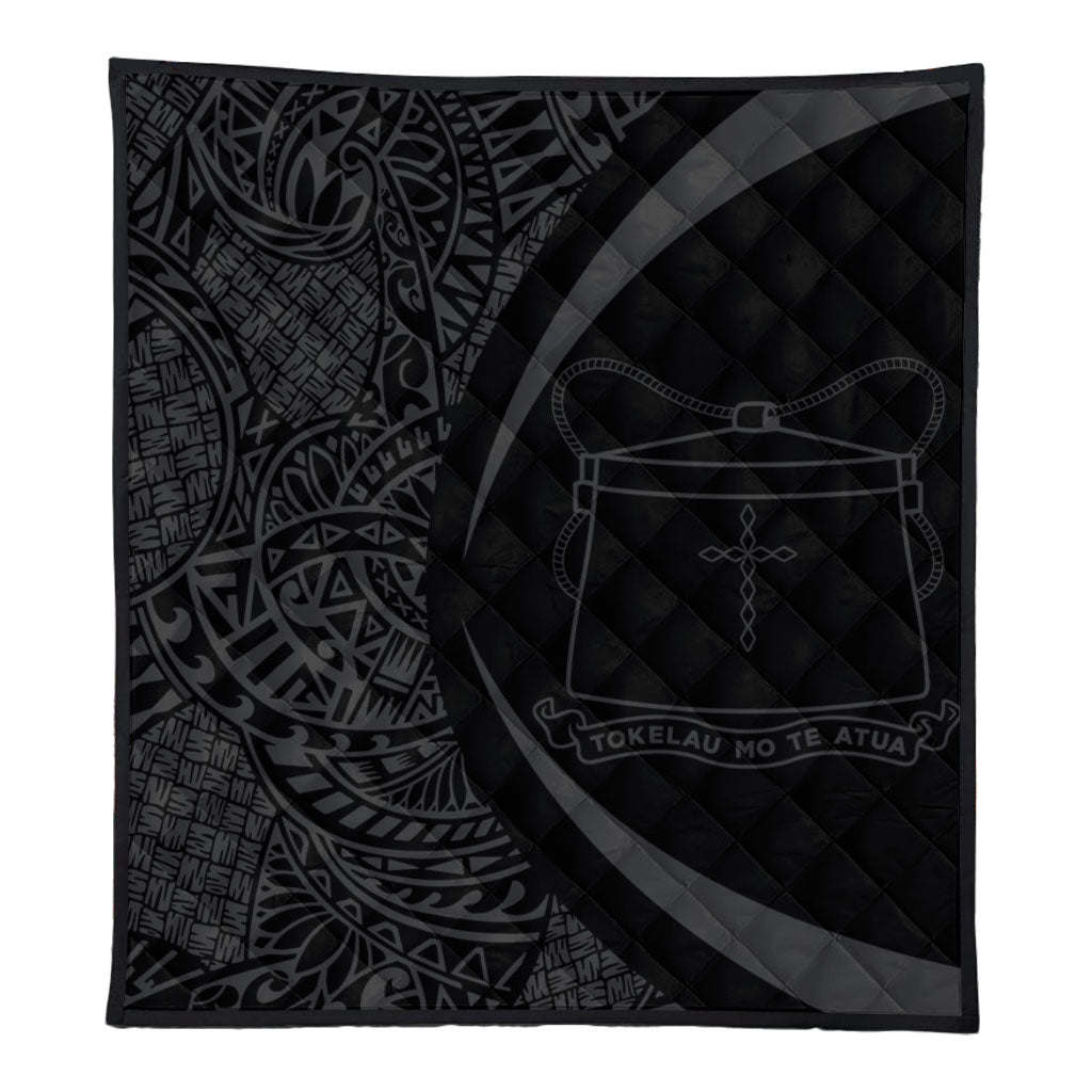 Tokelau Premium Quilt Lauhala Gray Circle Style