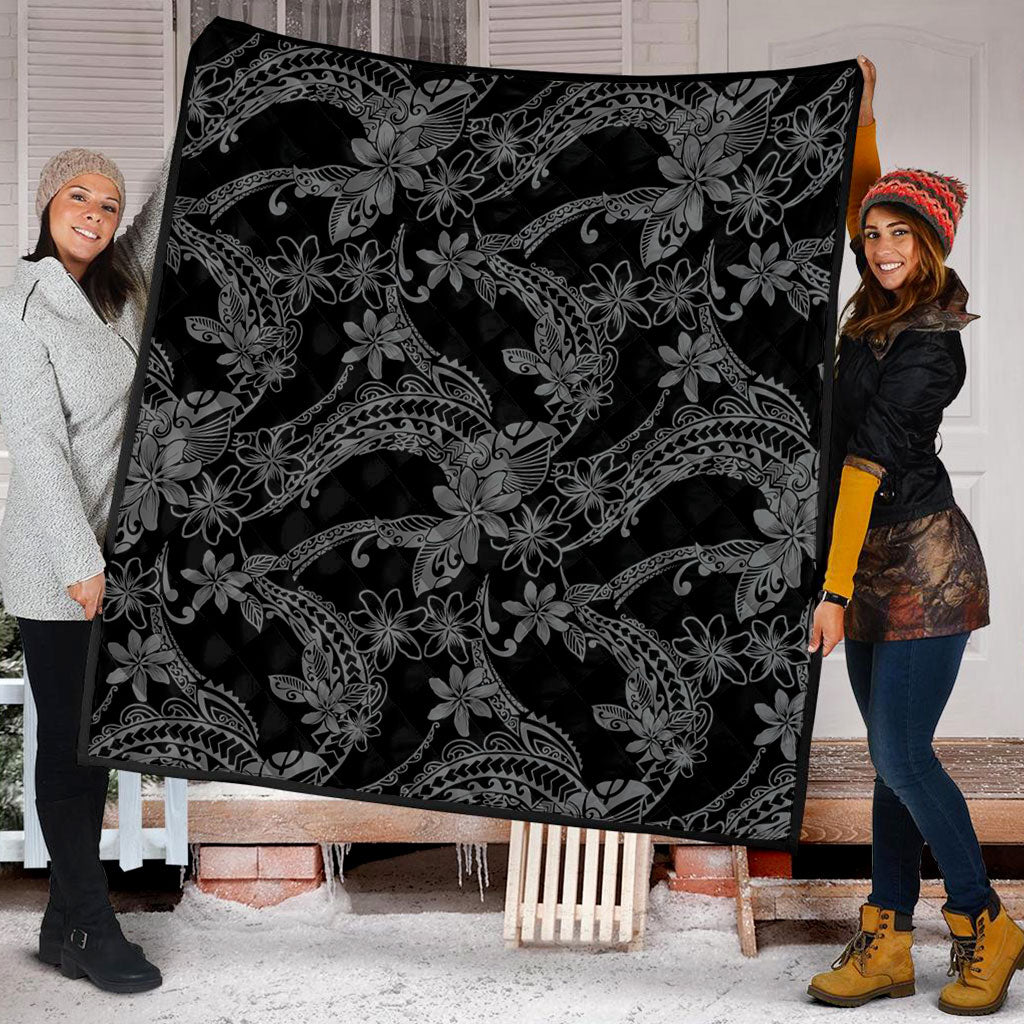 Hawaii Premium Quilt Polynesian Print Fabric And Flower