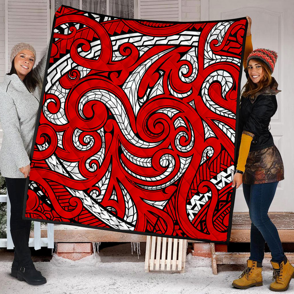 New Zealand Premium Quilt Maori Pattern