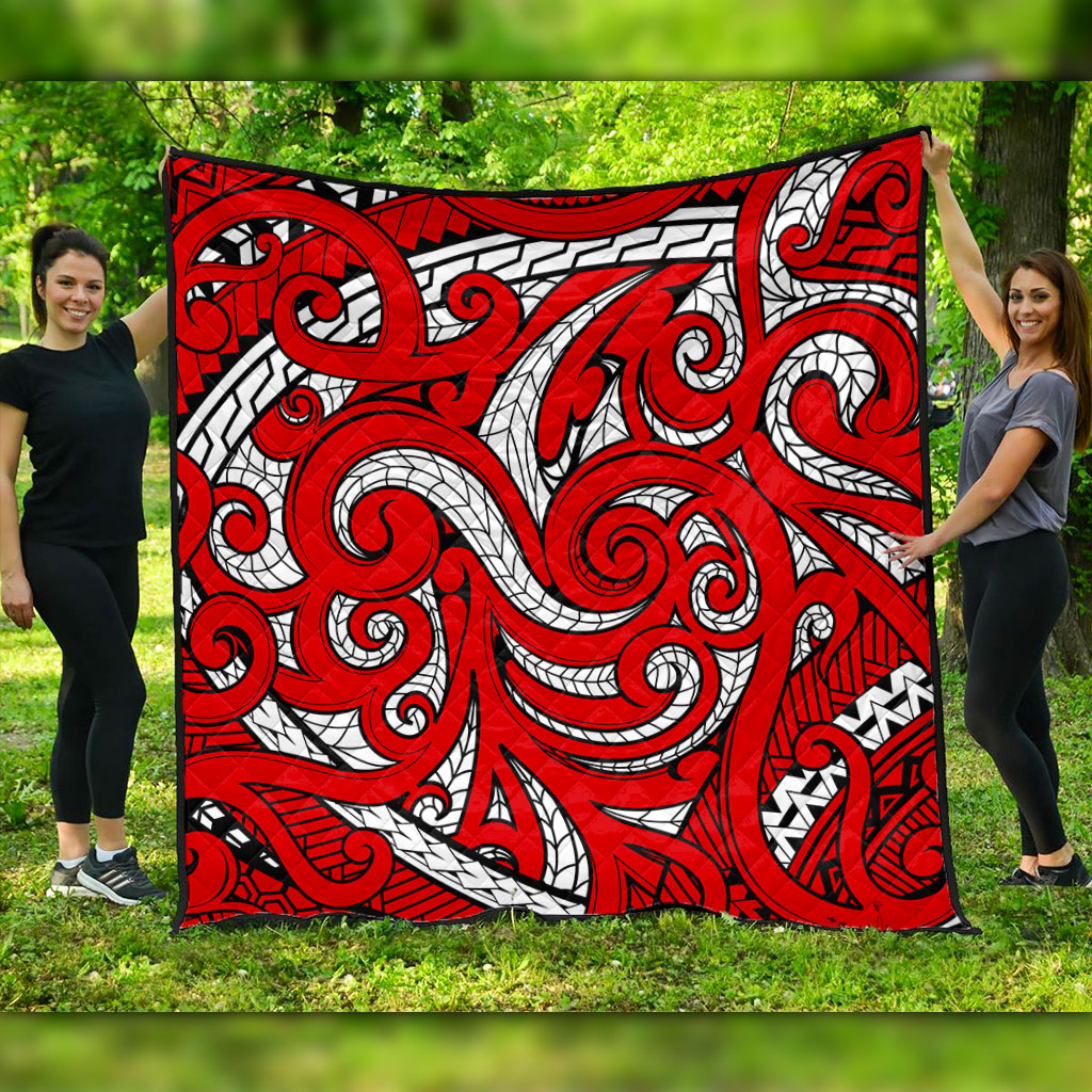 New Zealand Premium Quilt Maori Pattern