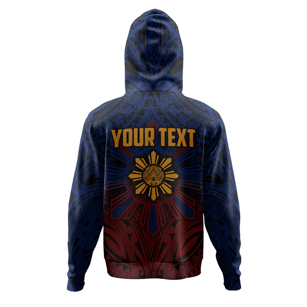 Philippines Filipinos Hoodie Golden Sun Islands Tribal Style