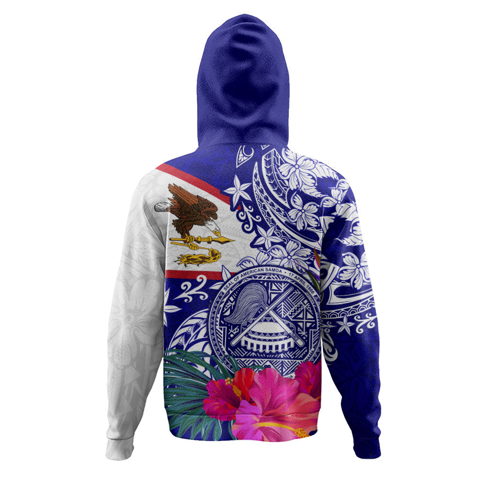 American Samoa Hoodie Flag Tribal Tropical Style
