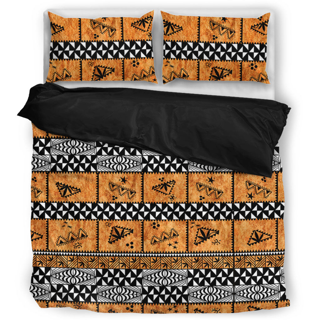 Tonga Bedding Set Tapa Pattern